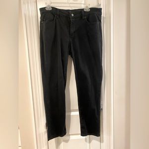 NYDJ Skinny Jeans, black, size 10